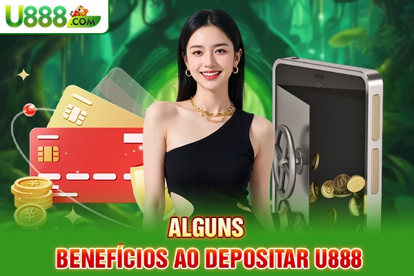 Alguns benefícios ao depositar U888