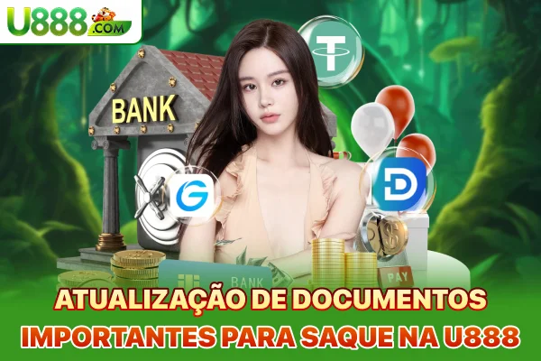 Atualização de documentos importantes para saque na U888