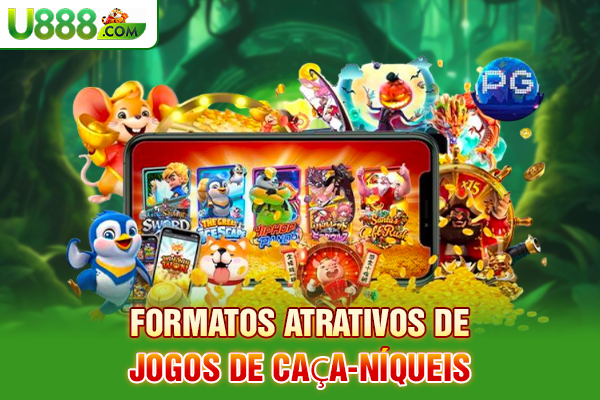 Formatos atrativos de jogos de caça-níqueis