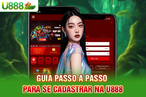 Guia passo a passo para se cadastrar U888