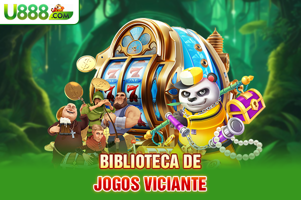 Biblioteca de jogos viciante